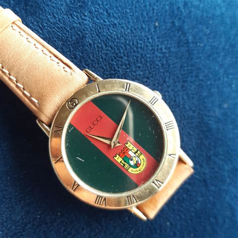 gucci quartz watch face green and reed|Green Quartz Gucci Watches for Men & Women .